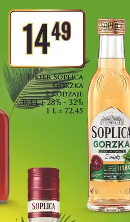 Dino Wódka Soplica Gorzka Z Miętą oferta