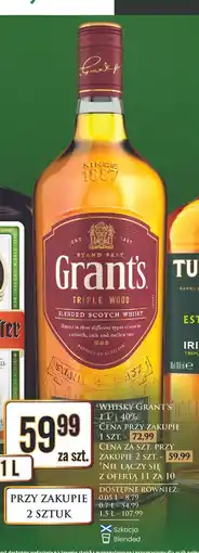 Dino Whisky Grant's Triple Wood oferta