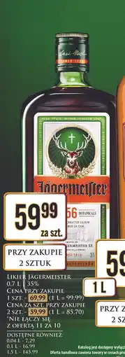Dino Likier Jagermeister oferta