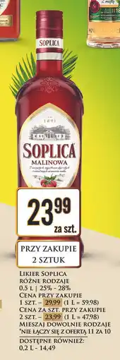 Dino Wódka Soplica Malinowa oferta