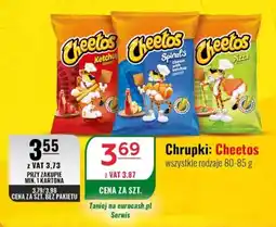 Eurocash Chrupki Cheetos oferta