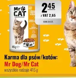 Eurocash Karma dla psów/kotów Mr Dog/Mr Cat oferta