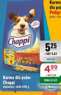 Eurocash Karma dla psów Chappi oferta