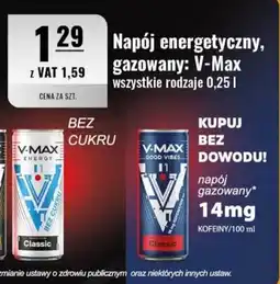 Eurocash Napój energetyczny V-Max oferta