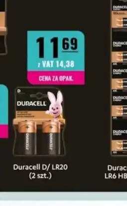 Eurocash Baterie Duracell D/LR20 oferta