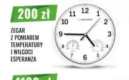Eurocash Zegar z pomiarem temperatury i wilgoci Esperanza oferta