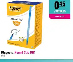 Eurocash Długopis Round Stic BIC oferta