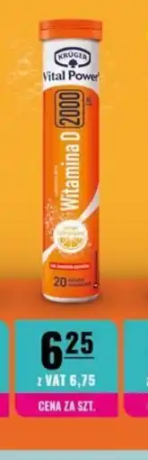Eurocash Kruger Vital Power Witamina D 2000 oferta