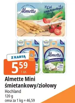E.Leclerc Serek z ziołami Hochland Almette oferta