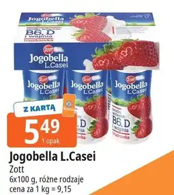 E.Leclerc Jogurt truskawka Zott Jogobella L. Casei oferta