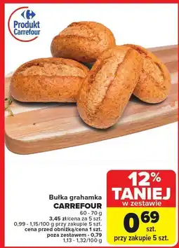 Carrefour Market Bułka grahamka Carrefour oferta