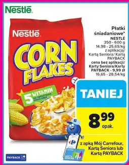 Carrefour Market Płatki śniadaniowe Corn Flakes NESTLE oferta
