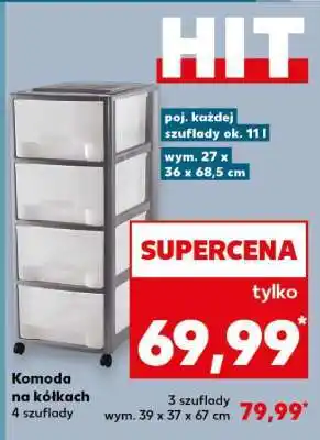 Kaufland Komoda na kółkach oferta