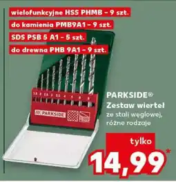 Kaufland PARKSIDE Zestaw wierteł oferta