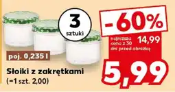 Kaufland Słoiki z zakrętkami oferta