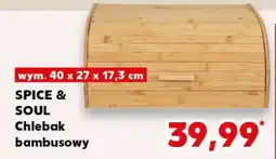 Kaufland SPICE & SOUL Chlebak bambusowy oferta