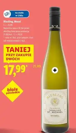 Lidl Riesling Mosel oferta