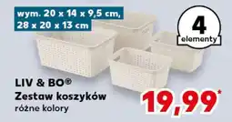Kaufland LIV & BO Zestaw koszyków oferta