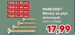 Kaufland PARKSIDE Wkręty do płyt wiórowych oferta