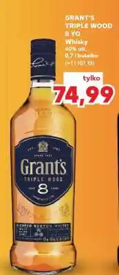 Kaufland GRANT'S TRIPLE WOOD 8 YO oferta