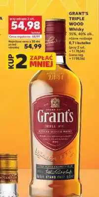 Kaufland GRANT'S TRIPLE WOOD Whisky oferta