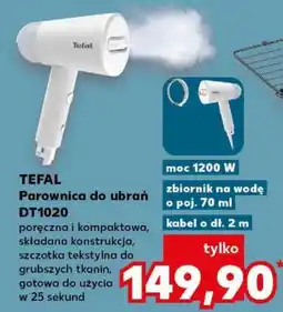 Kaufland TEFAL Parownica do ubrań DT1020 oferta