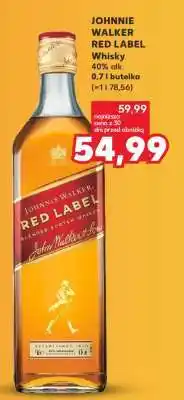 Kaufland JOHNNIE WALKER RED LABEL oferta