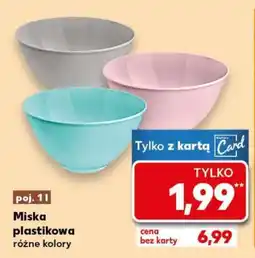 Kaufland Miska plastikowa oferta
