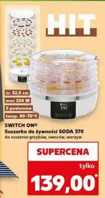 Kaufland SWITCH ON Suszarka do żywności SODA 370 oferta