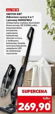 Kaufland SWITCH ON Odkurzacz ręczny 2 w 1 i pionowy SOHSS18C2 oferta