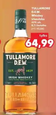 Kaufland TULLAMORE D.E.W. Whiskey irlandzka oferta