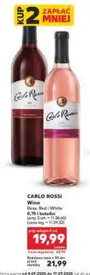 Kaufland CARLO ROSSI Wino oferta