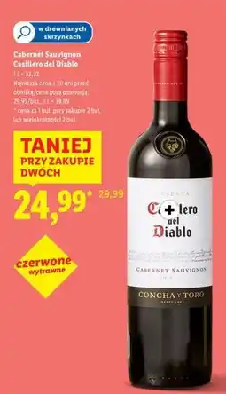 Lidl Cabernet Sauvignon Casillero del Diablo oferta