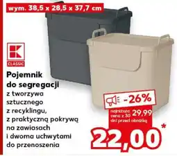 Kaufland Pojemnik do segregacji oferta