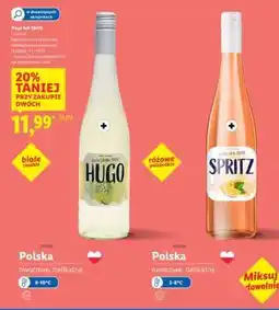 Lidl Hugo lub Spritz oferta