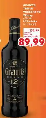 Kaufland GRANT'S TRIPLE WOOD 12 YO Whisky oferta