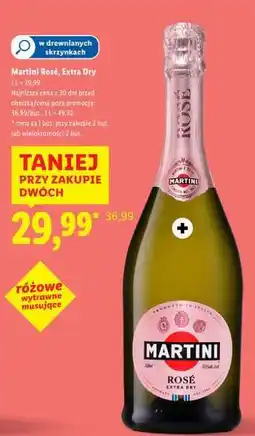 Lidl Martini Rosé, Extra Dry oferta