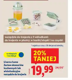 Lidl Zestaw akcesoriów kuchennych Livarno Home oferta