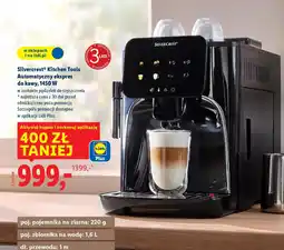 Lidl Silvercrest Kitchen Tools Automatyczny ekspres do kawy oferta