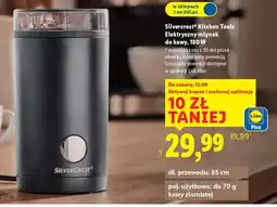 Lidl Elektryczny młynek do kawy Silvercrest Kitchen Tools oferta
