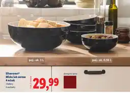Lidl Silvercrest Miska lub zestaw 4 misek oferta