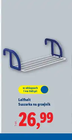 Lidl Suszarka na grzejnik Leifheit oferta