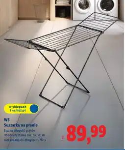 Lidl Suszarka na pranie W5 oferta
