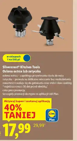 Lidl Silvercrest Kitchen Tools Osłona ostrza lub zatyczka oferta