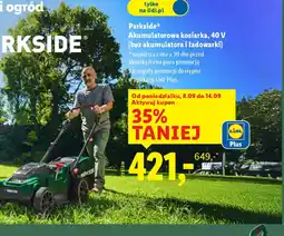 Lidl Akumulatorowa kosiarka Parkside oferta