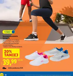 Lidl Buty sportowe damskie lub męskie oferta