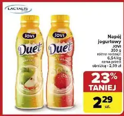Carrefour Jogurt banan-truskawka Jovi Duet oferta