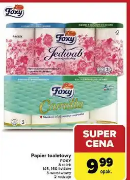 Carrefour Papier toaletowy Foxy Camilla oferta