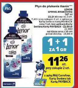 Carrefour Płyn do płukania spring awakening Lenor oferta