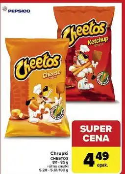 Carrefour Chrupki cheese Cheetos oferta